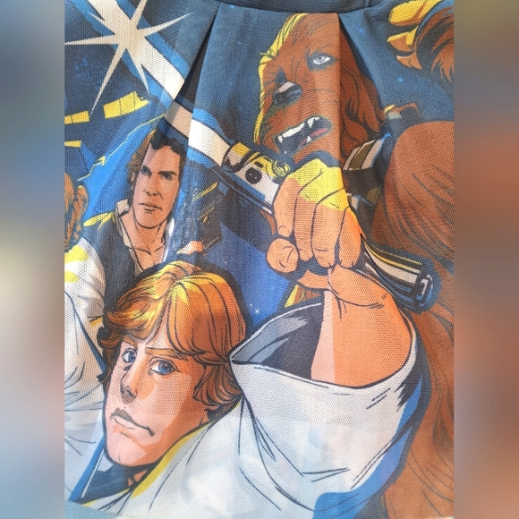 Rare Doublesided Star Wars Loungefly  Disney skirt - Picture 3 of 6